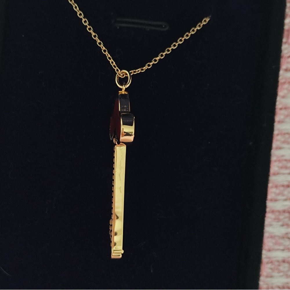 Tiffany & Co. 18K Gold Crown Key Pendant Necklace - Picture 7 of 10
